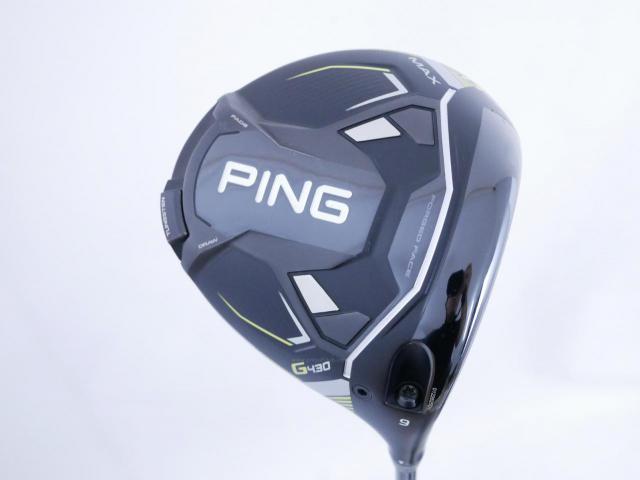 Driver : PING : ไดรเวอร์ Ping G430 Max (รุ่นปี 2023) Loft 9 (ปรับได้) ก้าน Ping Alta J CB Flex S