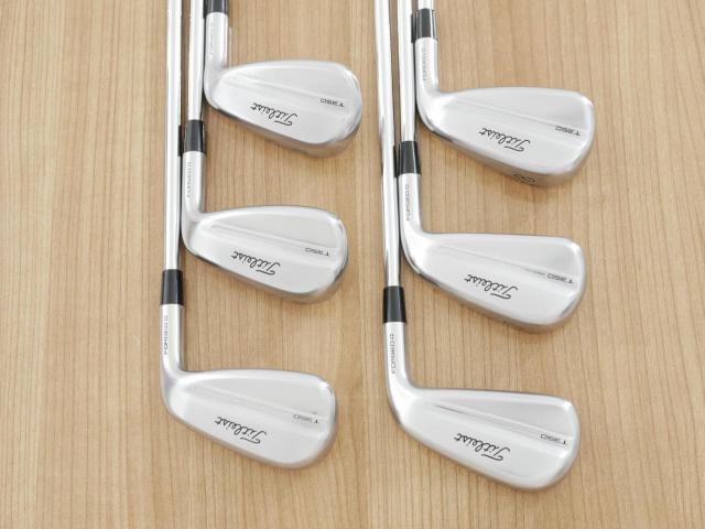 Iron set : Titleist : ชุดเหล็ก Titleist T350 Forged (รุ่นใหม่ล่าสุด ออกปี 2025) มีเหล็ก 6-Pw,48 (6 ชิ้น) ก้านเหล็ก NS Pro 880 AMC Flex S