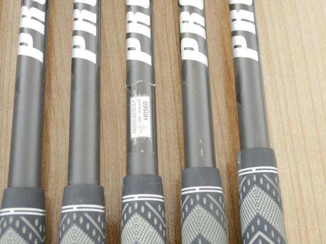 Iron set : Taylormade : ชุดเหล็ก Taylormade P790 (ตัวท้อปสุด ล่าสุด ออกปี 2025 Japan Spec.) มีเหล็ก 5-Pw (6 ชิ้น) ก้านกราไฟต์ Project X LZ 70g Flex R