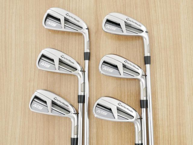 Iron set : Taylormade : ชุดเหล็ก Taylormade M5 (ออกปี 2019 Japan Spec) มีเหล็ก 5-Pw (6 ชิ้น) ก้านเหล็ก Dynamic Gold S300