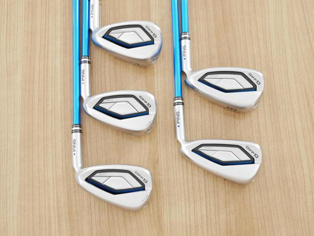 Iron set : Ping : ชุดเหล็ก Ping G440 (รุ่นล่าสุด ออกปี 2025 Japan Spec. ใบใหญ่ ง่าย ไกล) มีเหล็ก 7-W,U (5 ชิ้น) ก้านกราไฟต์ Ping ALTA J CB Flex R