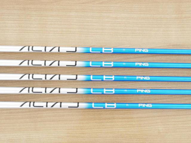Iron set : Ping : ชุดเหล็ก Ping G440 (รุ่นล่าสุด ออกปี 2025 Japan Spec. ใบใหญ่ ง่าย ไกล) มีเหล็ก 7-W,U (5 ชิ้น) ก้านกราไฟต์ Ping ALTA J CB Flex R