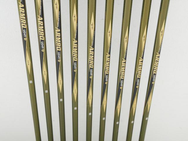 Iron set : Honma : **ก้าน 3 ดาว** Honma Beres MG703 (หน้าเด้ง) มีเหล็ก 5-11,Aw,Sw (9 ชิ้น เทียบเท่า 4-Pw,Aw,Sw) ก้าน ARMRQ UD49 Flex R (3 ดาว)