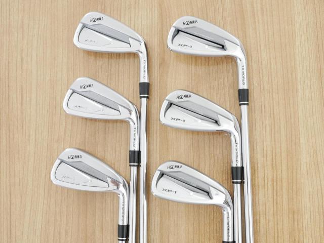 Iron set : Honma : ชุดเหล็ก Honma Tour World XP-1 (รุ่นปี 2020 ใบใหญ่ ตีง่าย ไกล) มีเหล็ก 5-10 (6 ชิ้น) ก้านเหล็ก NS Pro Zelos Flex S