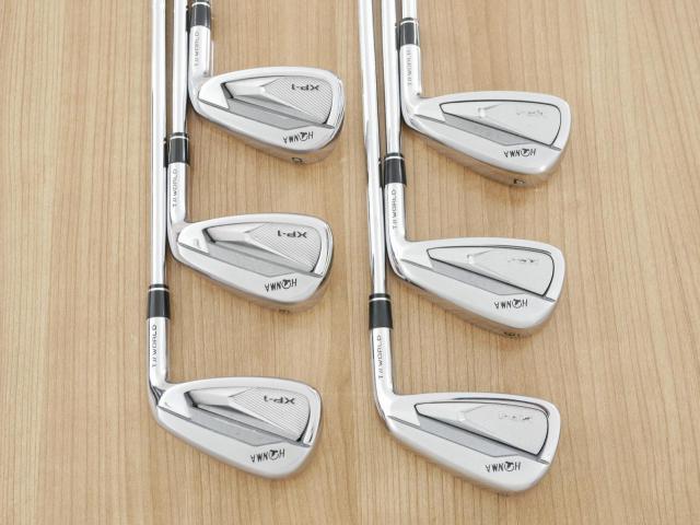 Iron set : Honma : ชุดเหล็ก Honma Tour World XP-1 (รุ่นปี 2020 ใบใหญ่ ตีง่าย ไกล) มีเหล็ก 5-10 (6 ชิ้น) ก้านเหล็ก NS Pro Zelos Flex S