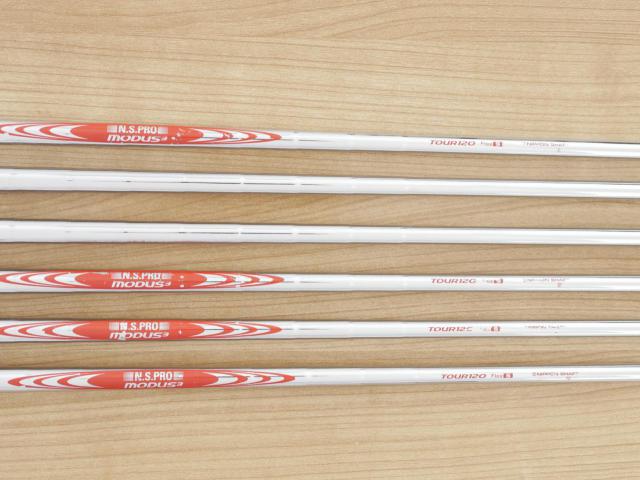 Iron set : Honma : ชุดเหล็ก Honma Tour World TW727V (Forged ออกปี 2016) มีเหล็ก 5-10 (6 ชิ้น) ก้านเหล็ก NS Pro Modus 120 Flex S