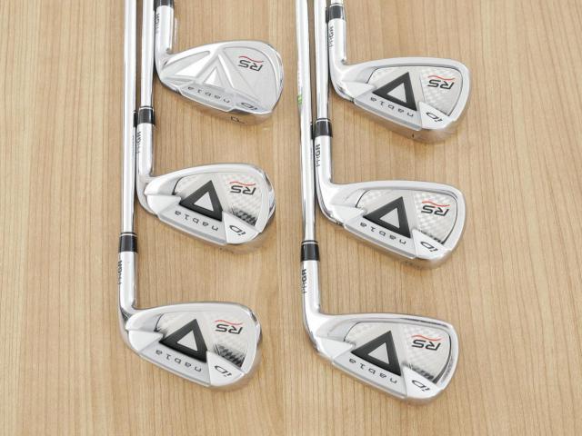 Iron set : PRGR : ชุดเหล็ก PRGR ID Nabla RS Titan Face (หน้าเด้ง ตีไกล) มีเหล็ก 5-Pw (6 ชิ้น) ก้านเหล็ก NS Pro 95 Flex S (M-43)