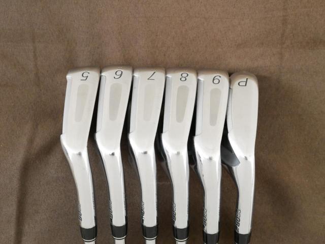 Iron set : PRGR : ชุดเหล็ก PRGR ID Nabla RS Titan Face (หน้าเด้ง ตีไกล) มีเหล็ก 5-Pw (6 ชิ้น) ก้านเหล็ก NS Pro 95 Flex S (M-43)