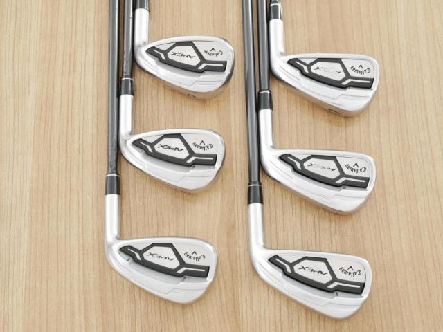 Iron set : Callaway : ชุดเหล็ก Callaway APEX Forged มีเหล็ก 5-Pw (6 ชิ้น) ก้านกราไฟต์ Flex R