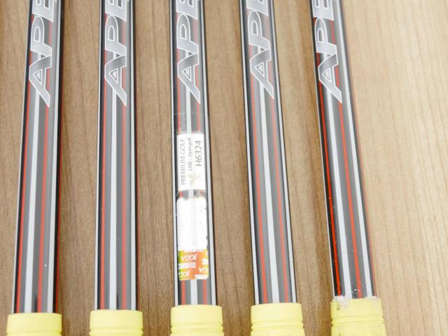 Iron set : Callaway : ชุดเหล็ก Callaway APEX Forged มีเหล็ก 5-Pw (6 ชิ้น) ก้านกราไฟต์ Flex R