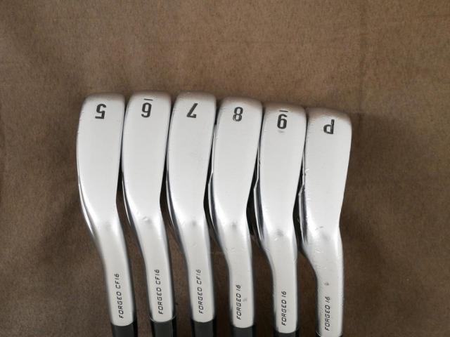 Iron set : Callaway : ชุดเหล็ก Callaway APEX Forged มีเหล็ก 5-Pw (6 ชิ้น) ก้านกราไฟต์ Flex R