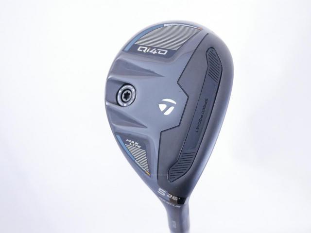 Lady club : All : ไม้กระเทย Taylormade Qi4D MAX Lite Rescue (รุ่นใหม่ล่าสุด ออกปี 2026) Loft 26 ก้าน Mitsubishi REAX 40 Flex L