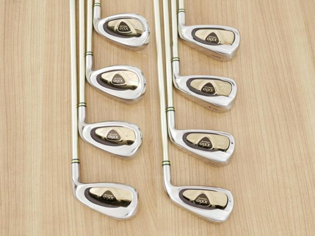 Iron set : XXIO : ชุดเหล็ก XXIO Prime 8 (รุ่นท๊อปสุด ออกปี 2015 ตีง่าย ไกล) มีเหล็ก 5-Pw,Aw,Sw (8 ชิ้น) ก้านกราไฟต์ SP-800 Flex R