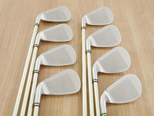 Iron set : XXIO : ชุดเหล็ก XXIO Prime 8 (รุ่นท๊อปสุด ออกปี 2015 ตีง่าย ไกล) มีเหล็ก 5-Pw,Aw,Sw (8 ชิ้น) ก้านกราไฟต์ SP-800 Flex R