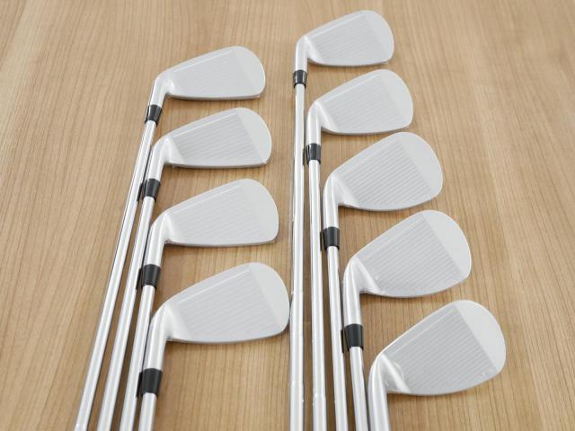 Iron set : Yamaha : **ของใหม่ ยังไม่แกะพลาสติก** ชุดเหล็ก Yamaha Inpres DriveStar (ออกปี 2023 ตีไกลที่สุด ไกลกว่าเหล็กทั่วไป 2 เบอร์ หน้าเด้งมากๆ) มีเหล็ก 5-Pw,Aw,As,Sw (9 ชิ้น) ก้านเหล็ก Dynamic Gold 85 R300