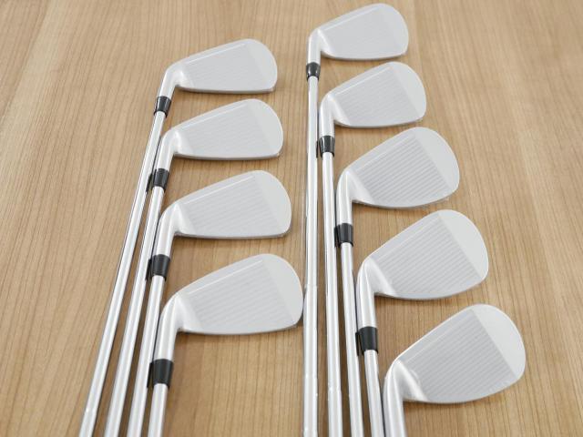 Iron set : Yamaha : **ของใหม่ ยังไม่แกะพลาสติก** ชุดเหล็ก Yamaha Inpres DriveStar (ออกปี 2023 ตีไกลที่สุด ไกลกว่าเหล็กทั่วไป 2 เบอร์ หน้าเด้งมากๆ) มีเหล็ก 5-Pw,Aw,As,Sw (9 ชิ้น) ก้านเหล็ก Dynamic Gold 85 R300