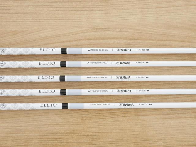 Lady club : All : **ของใหม่ ยังไม่แกะพลาสติก** ชุดเหล็ก Yamaha Inpres DriveStar (รุ่นล่าสุด ปี 2025 ตีไกลที่สุด ไกลกว่าเหล็กทั่วไป 2 เบอร์ หน้าเด้งมากๆ) มีเหล็ก 7-Pw,Sw (5 ชิ้น) ก้านกราไฟต์ Mitsubishi ELDIO TM-325i Flex L