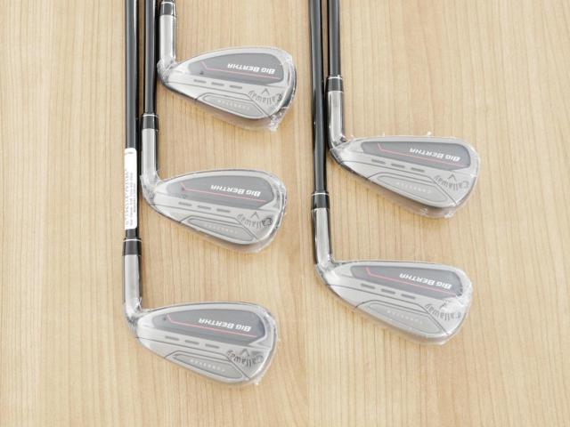 Iron set : Callaway : **ของใหม่ ยังไม่แกะพลาสติก** ชุดเหล็ก Callaway Big Bertha (ออกปี 2023 ตีง่ายที่สุดของ Callaway) มีเหล็ก 6-Pw (5 ชิ้น) ก้านกราไฟต์ Fujikura Speeder NX Flex R
