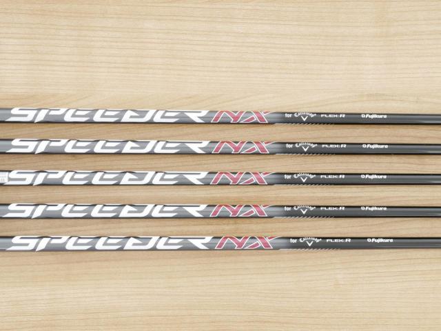 Iron set : Callaway : **ของใหม่ ยังไม่แกะพลาสติก** ชุดเหล็ก Callaway Big Bertha (ออกปี 2023 ตีง่ายที่สุดของ Callaway) มีเหล็ก 6-Pw (5 ชิ้น) ก้านกราไฟต์ Fujikura Speeder NX Flex R