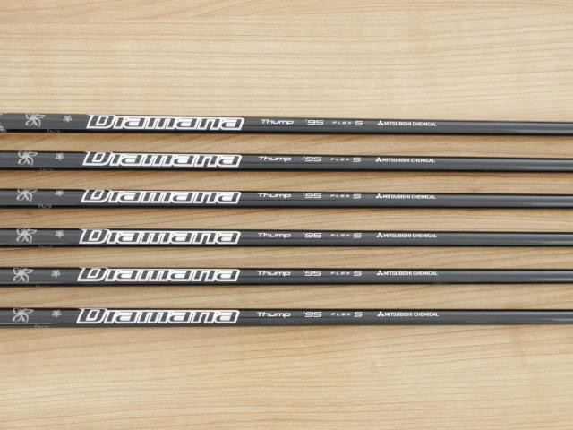 Iron set : Epon : ชุดเหล็ก EPON AF-306 Forged (รุ่นปี 2023) มีเหล็ก 5-Pw (6 ชิ้น) ก้านกราไฟต์ Mitsubishi Diamana Thump i95 Flex S
