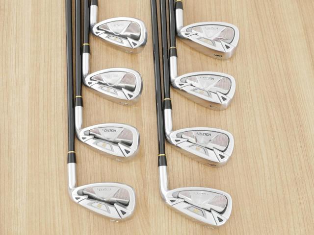 Iron set : Katana : ชุดเหล็ก Katana Voltio G (ตีง่าย ไกล) มีเหล็ก 5-Pw,Aw,Sw (8 ชิ้น) ก้านกราไฟต์ Tour AD VT-5 Flex R