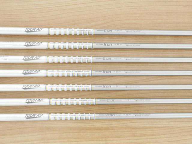 Iron set : Other Brand : ชุดเหล็ก Ryoma DSI (ตีง่ายมาก ไกลมากๆ หายากสุดๆ) มีเหล็ก 6-Pw,Aw,Sw (7 ชิ้น เหล็ก 6 ระยะเท่าเหล็ก 5 รุ่นอื่น) ก้านกราไฟต์ Tour AD Flex R