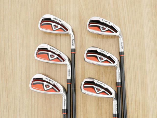 Iron set : Maruman : ชุดเหล็ก Maruman Red-V II (ใบใหญ่ ตีง่าย ไกล) มีเหล็ก 5-Pw (6 ชิ้น) ก้านกราไฟต์ Flex S