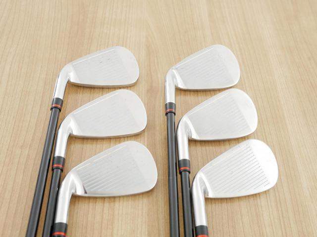 Iron set : Maruman : ชุดเหล็ก Maruman Red-V II (ใบใหญ่ ตีง่าย ไกล) มีเหล็ก 5-Pw (6 ชิ้น) ก้านกราไฟต์ Flex S