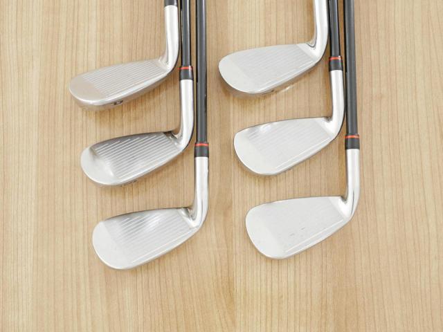 Iron set : Maruman : ชุดเหล็ก Maruman Red-V II (ใบใหญ่ ตีง่าย ไกล) มีเหล็ก 5-Pw (6 ชิ้น) ก้านกราไฟต์ Flex S