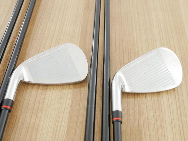 Iron set : Maruman : ชุดเหล็ก Maruman Red-V II (ใบใหญ่ ตีง่าย ไกล) มีเหล็ก 5-Pw (6 ชิ้น) ก้านกราไฟต์ Flex S