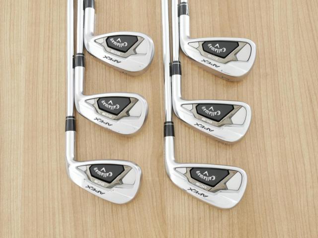 Iron set : Callaway : ชุดเหล็ก Callaway APEX DCB Forged (ปี 2022) มีเหล็ก 5-Pw (6 ชิ้น) ก้านเหล็ก NS Pro ZELOS 7 Flex S