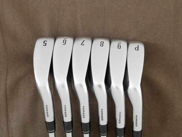 Iron set : Callaway : ชุดเหล็ก Callaway APEX DCB Forged (ปี 2022) มีเหล็ก 5-Pw (6 ชิ้น) ก้านเหล็ก NS Pro ZELOS 7 Flex S