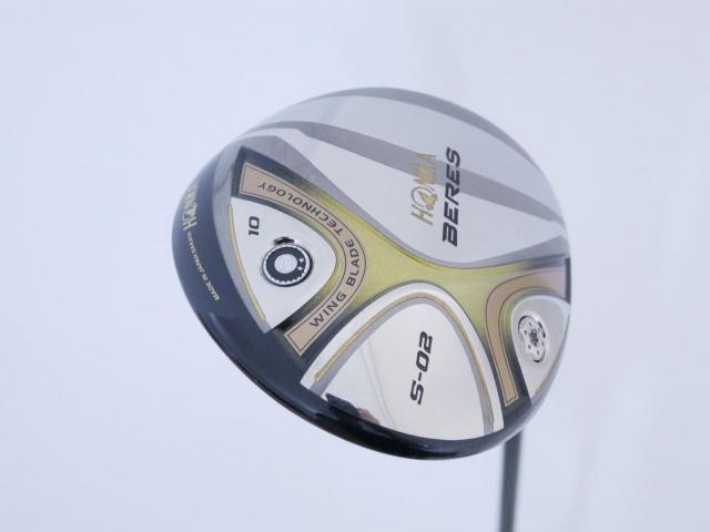 Driver : Honma : ไดรเวอร์ Honma Beres S-02 (460cc.) Loft 10 ก้าน ARMRQ 6 (49) Flex SR (2 ดาว)