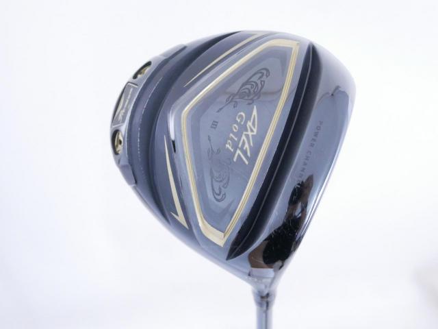 Driver : Tsuruya : Tsuruya AXEL Gold Premium III (รุ่นปี 2019 ตัวท๊อป หน้าเด้งสุดๆ COR 0.86 ของใหม่ 4 หมื่น) Loft 10.5 Flex S