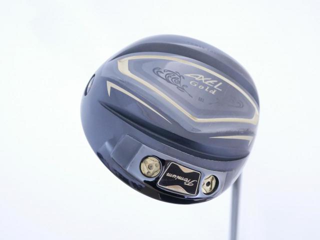 Driver : Tsuruya : Tsuruya AXEL Gold Premium III (รุ่นปี 2019 ตัวท๊อป หน้าเด้งสุดๆ COR 0.86 ของใหม่ 4 หมื่น) Loft 10.5 Flex S