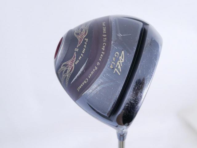 Driver : Tsuruya : Tsuruya AXEL Gold Premium II (รุ่นปี 2017 ตัวท๊อป หน้าเด้งสุดๆ COR 0.86 ของใหม่ 4 หมื่น) Loft 10.5 Flex S