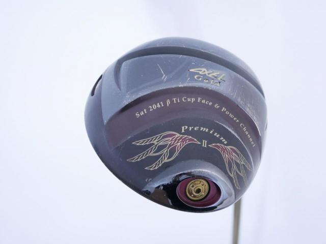 Driver : Tsuruya : Tsuruya AXEL Gold Premium II (รุ่นปี 2017 ตัวท๊อป หน้าเด้งสุดๆ COR 0.86 ของใหม่ 4 หมื่น) Loft 10.5 Flex S