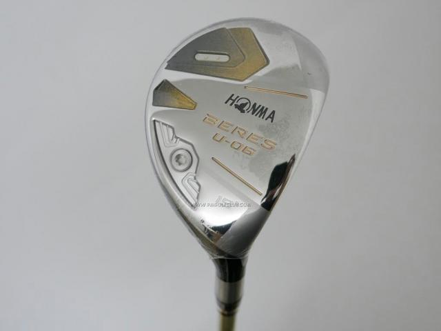 Fairway Wood : Honma : **ของใหม่ ยังไม่แกะพลาสติก** ไม้กระเทย Honma Beres U-06 (รุ่นล่าสุด ออกปี 2018) Loft 19 ก้าน ARMRQ X (47) FLex R (2 ดาว)