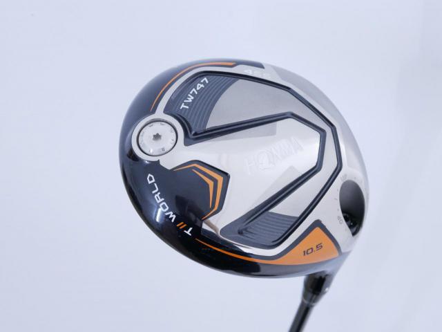 Driver : Honma : ไดรเวอร์ Honma Tour World TW747 455 (ออกปี 2019) Loft 10.5 ก้าน Honma Vizard 60 Flex R