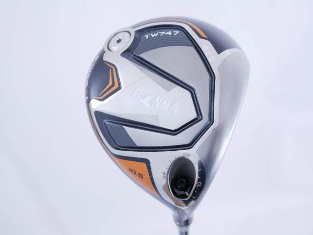 Driver : Honma : ไดรเวอร์ Honma Tour World TW747 455 (ออกปี 2019) Loft 10.5 ก้าน Honma Vizard 60 Flex R