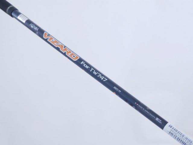 Driver : Honma : ไดรเวอร์ Honma Tour World TW747 455 (ออกปี 2019) Loft 10.5 ก้าน Honma Vizard 60 Flex R