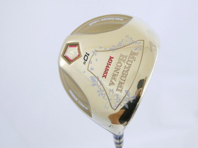 Driver : Other Brand : ไดรเวอร์ Mutsumi Honma MH488X (หัวขนาด 488cc. หน้าเด้งเกินกฏ) Loft 10.5 Flex SR