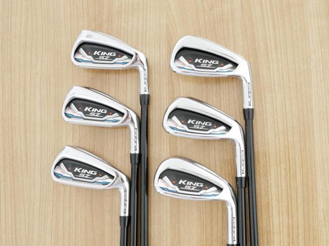 Iron set : Other Brand : ชุดเหล็ก Cobra Speedzone SZ (ใบใหญ่ ตีง่าย) มีเหล็ก 5-Pw (6 ชิ้น) ก้านกราไฟต์ Fujikura Speeder Evolution Flex S