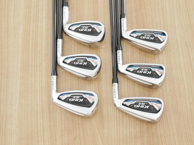 Iron set : Other Brand : ชุดเหล็ก Cobra Speedzone SZ (ใบใหญ่ ตีง่าย) มีเหล็ก 5-Pw (6 ชิ้น) ก้านกราไฟต์ Fujikura Speeder Evolution Flex S