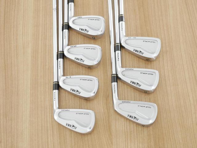 Iron set : Honma : ชุดเหล็ก Honma Tour World TW717V (Forged ปี 2015) มีเหล็ก 4-10 (7 ชิ้น) ก้านเหล็ก Dynamic Gold S200