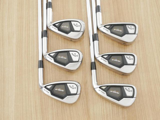 Iron set : Callaway : ชุดเหล็ก Callaway Rogue ST Max OS (ออกปี 2022 ตีง่ายสุดๆ ไกลสุดๆ) มีเหล็ก 5-Pw (6 ชิ้น) ก้านเหล็ก Flex S