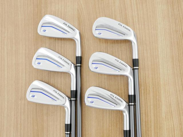 Iron set : Taylormade : ชุดเหล็ก Taylormade Gloire F2 Forged (รุ่นท๊อปสุด Japan Spec. ออกปี 2017) มีเหล็ก 5-Pw (6 ชิ้น) ก้านกราไฟต์ Flex R