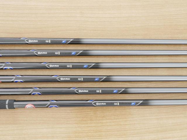 Iron set : Taylormade : ชุดเหล็ก Taylormade Gloire F2 Forged (รุ่นท๊อปสุด Japan Spec. ออกปี 2017) มีเหล็ก 5-Pw (6 ชิ้น) ก้านกราไฟต์ Flex R