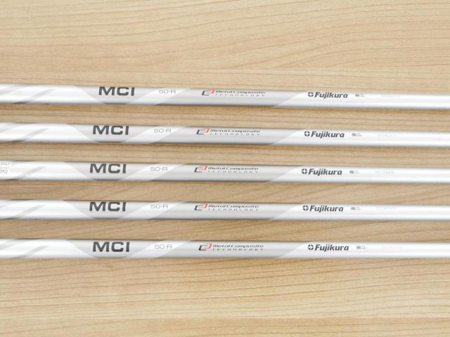 Iron set : Callaway : ชุดเหล็ก Callaway APEX DCB Forged (ปี 2022) มีเหล็ก 6-Pw (5 ชิ้น) ก้านกราไฟต์ Fujikura MCI 50 Flex R