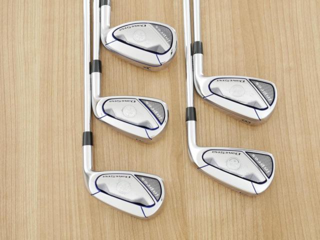 Iron set : Yamaha : ชุดเหล็ก Yamaha Inpres DriveStar (ออกปี 2023 ตีไกลที่สุด ไกลกว่าเหล็กทั่วไป 2 เบอร์ หน้าเด้งมากๆ) มีเหล็ก 7-Pw,Aw (5 ชิ้น) ก้านเหล็ก NS Pro 850 Neo Flex S
